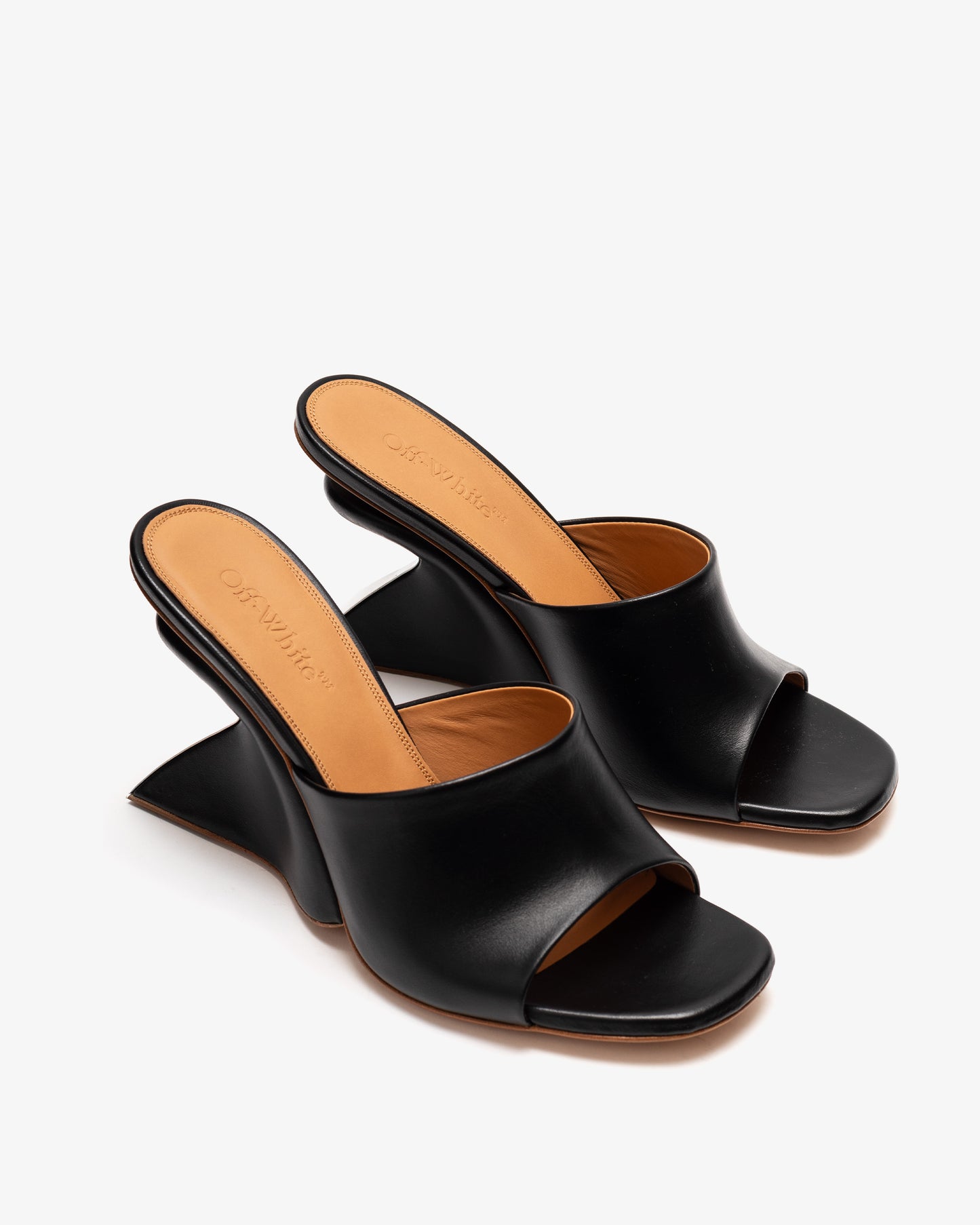 OFF-WHITE- Jug Wedge Mule
