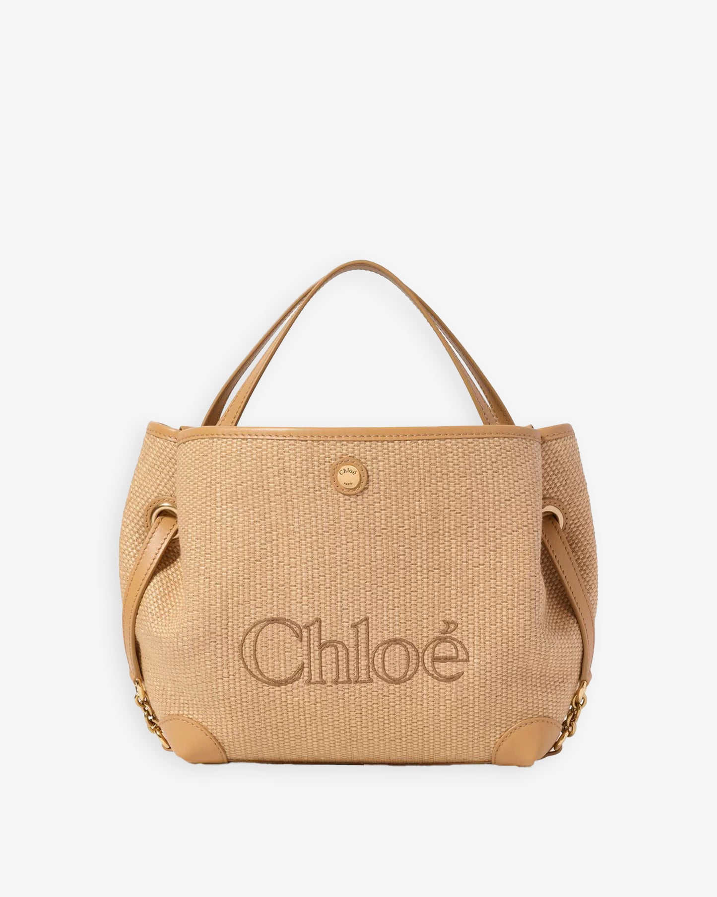CHLOÉ  S655 Clover Bag Bleached Brown