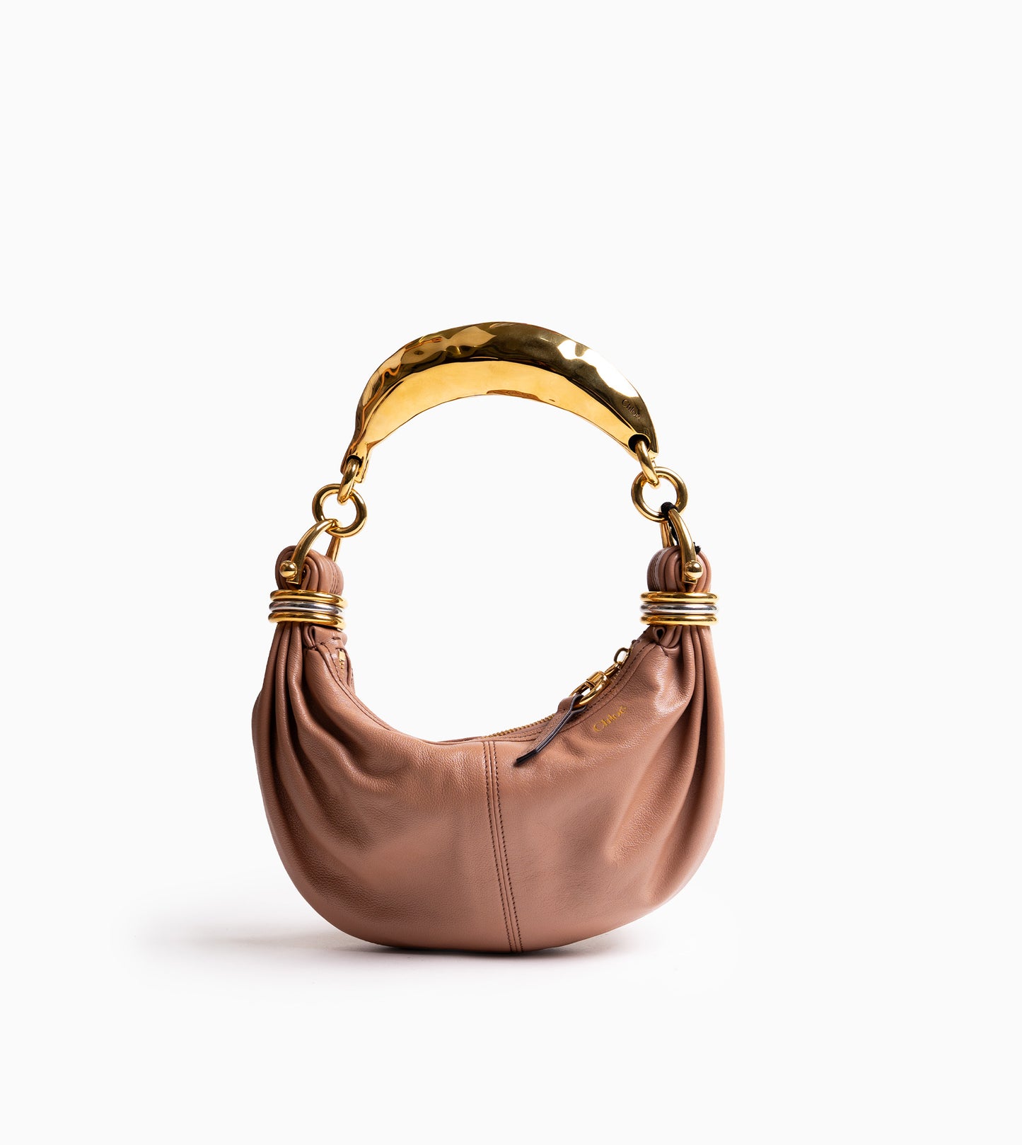 CHLOÉ Mini Bracelet Bag Woodrose