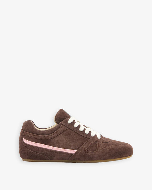 ISABEL MARANT Senny Low Sneakers Chocolate