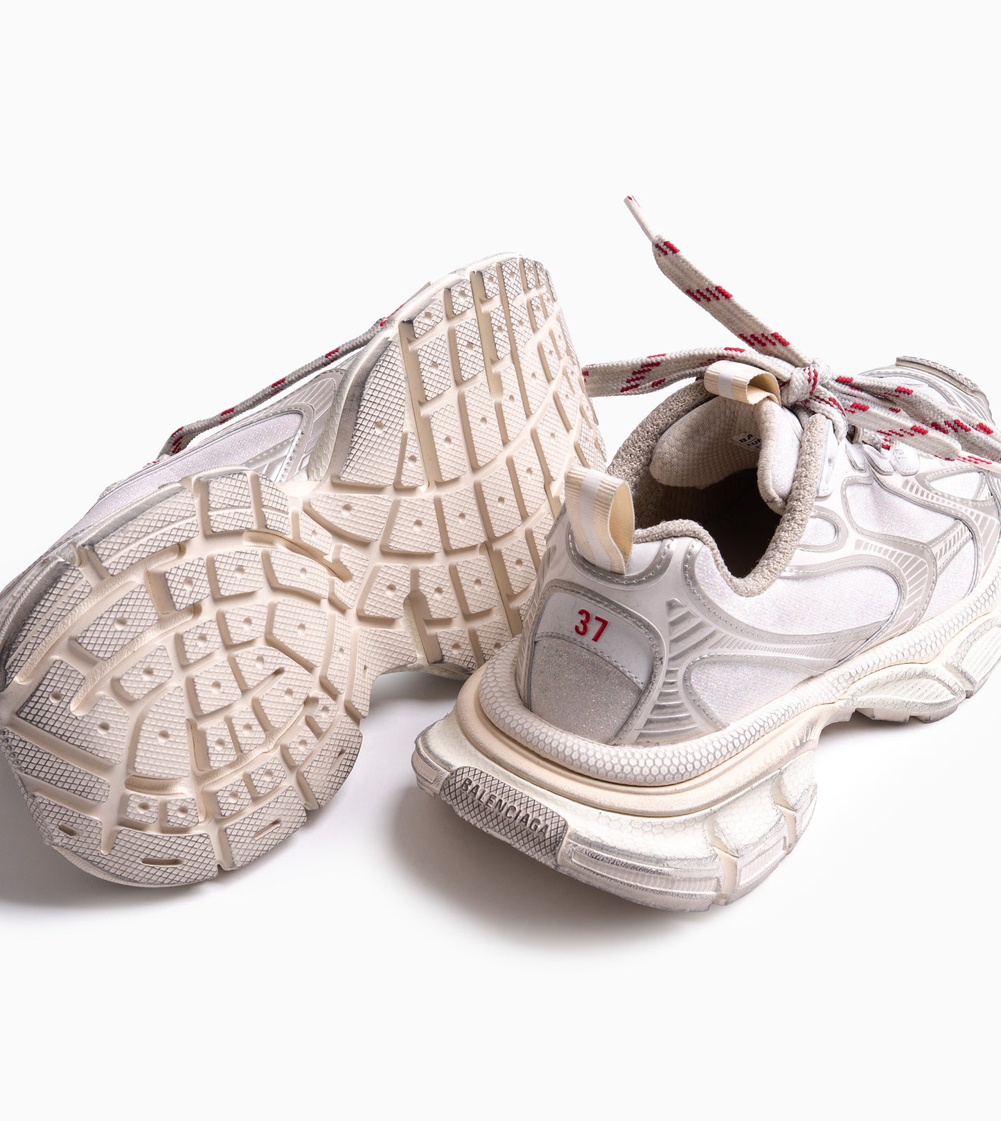 BALENCIAGA Sneakers Beige Mix / Red