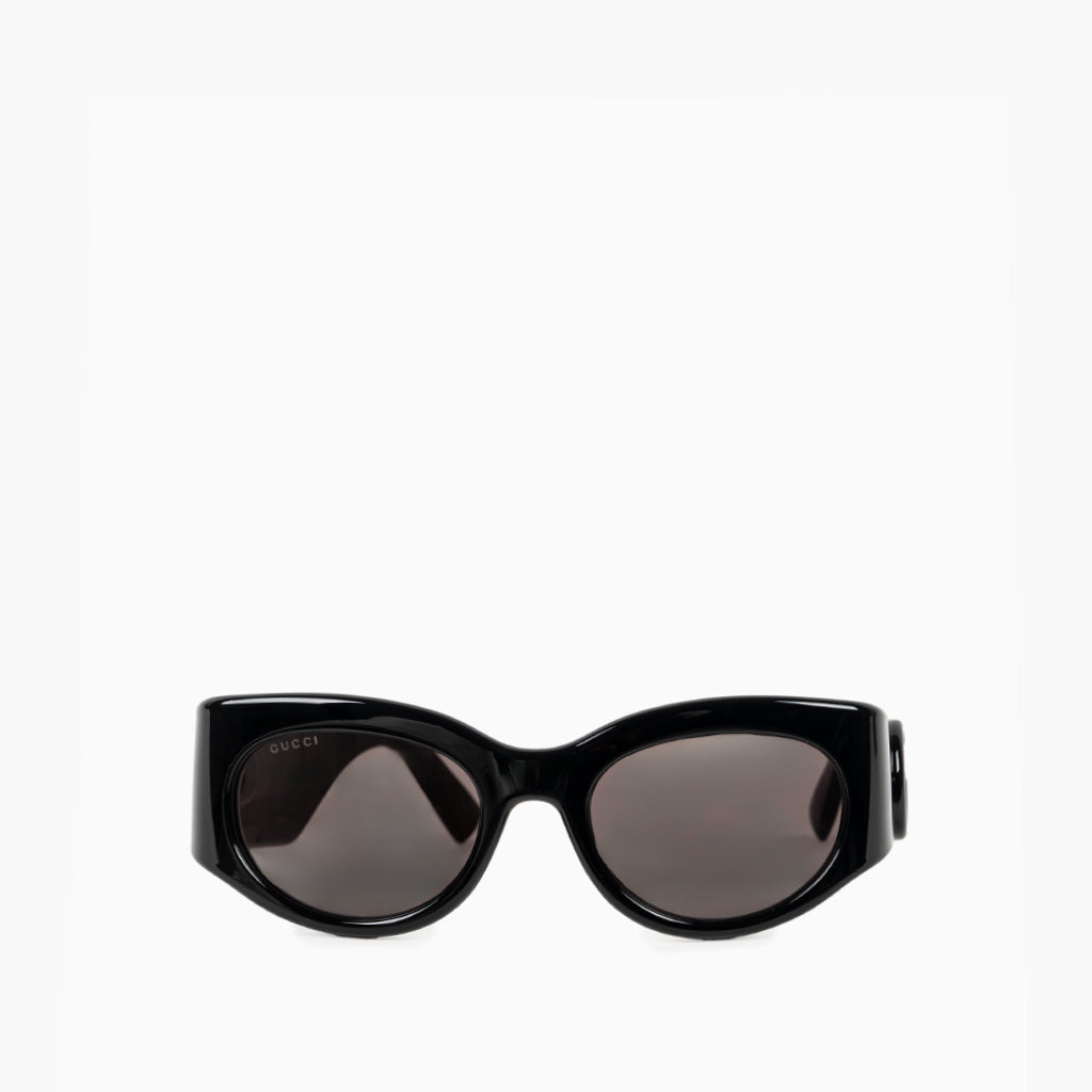 GUCCI Oval-Rimmed Sunglasses