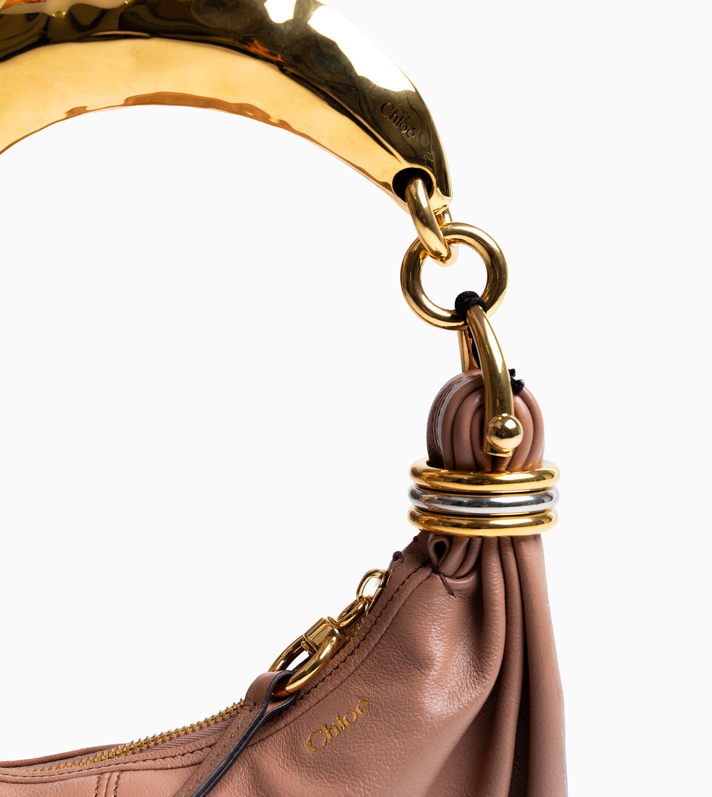 CHLOÉ Mini Bracelet Bag Woodrose