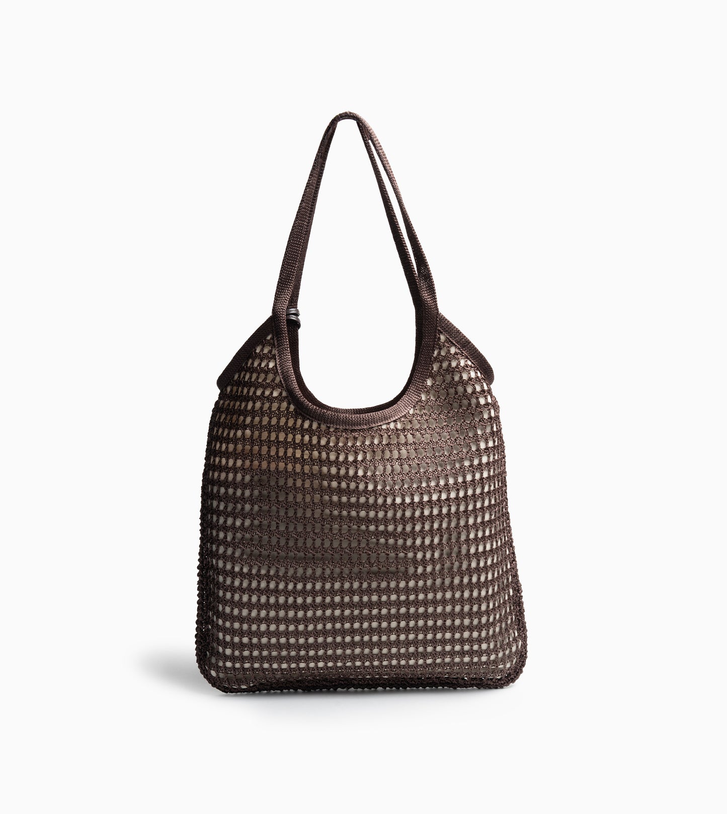 MIU MIU Fabric Handbag Trim Cacao