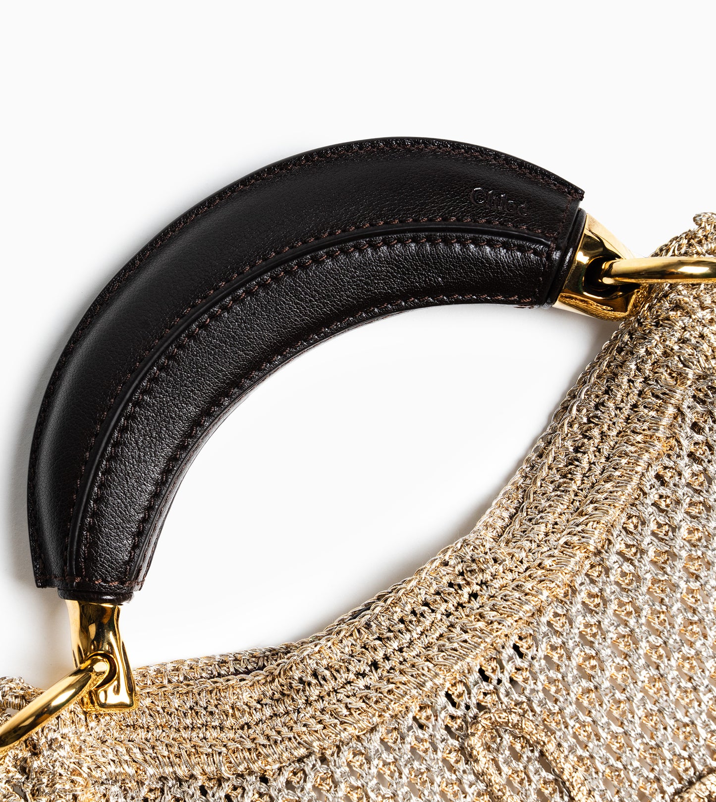 CHLOÉ Mini Hobo Bag Silver