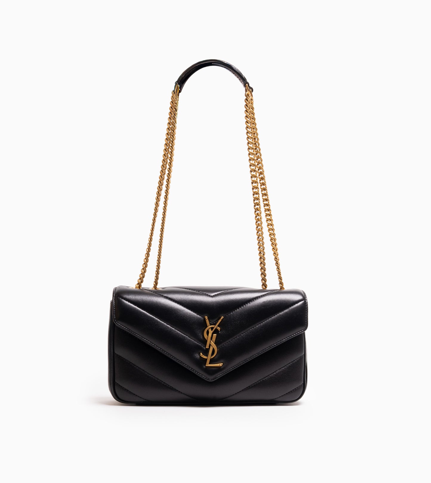 SAINT LAURENT MEDIUM LOULOU BLACK