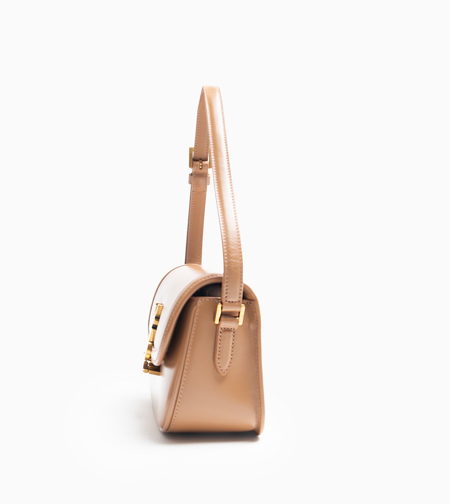 SAINT LAURENT MINI SOLFERINO CAMEL