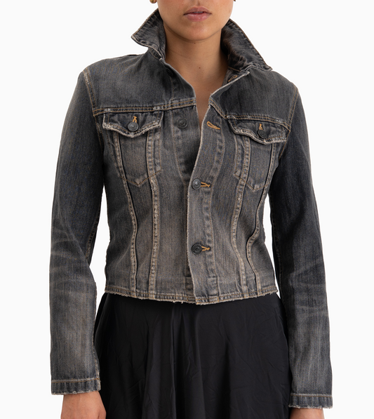 BALENCIAGA- Lace Up Jacket