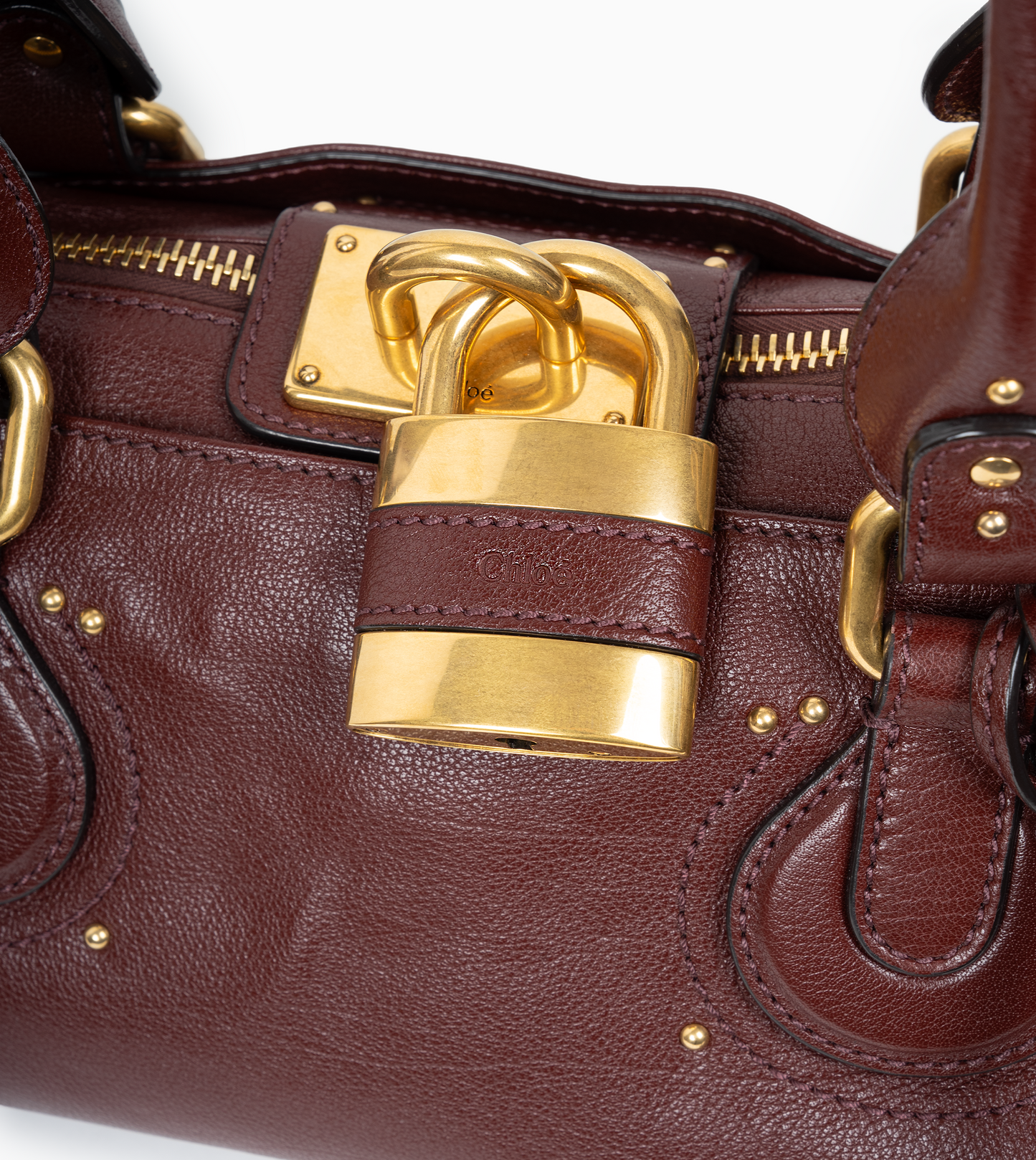 CHLOE PADDINGTON BAG CRAFTY BROWN