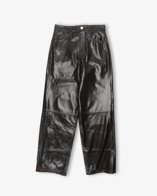 RÓHE Bruun Lacquer Baggy Trousers Soil