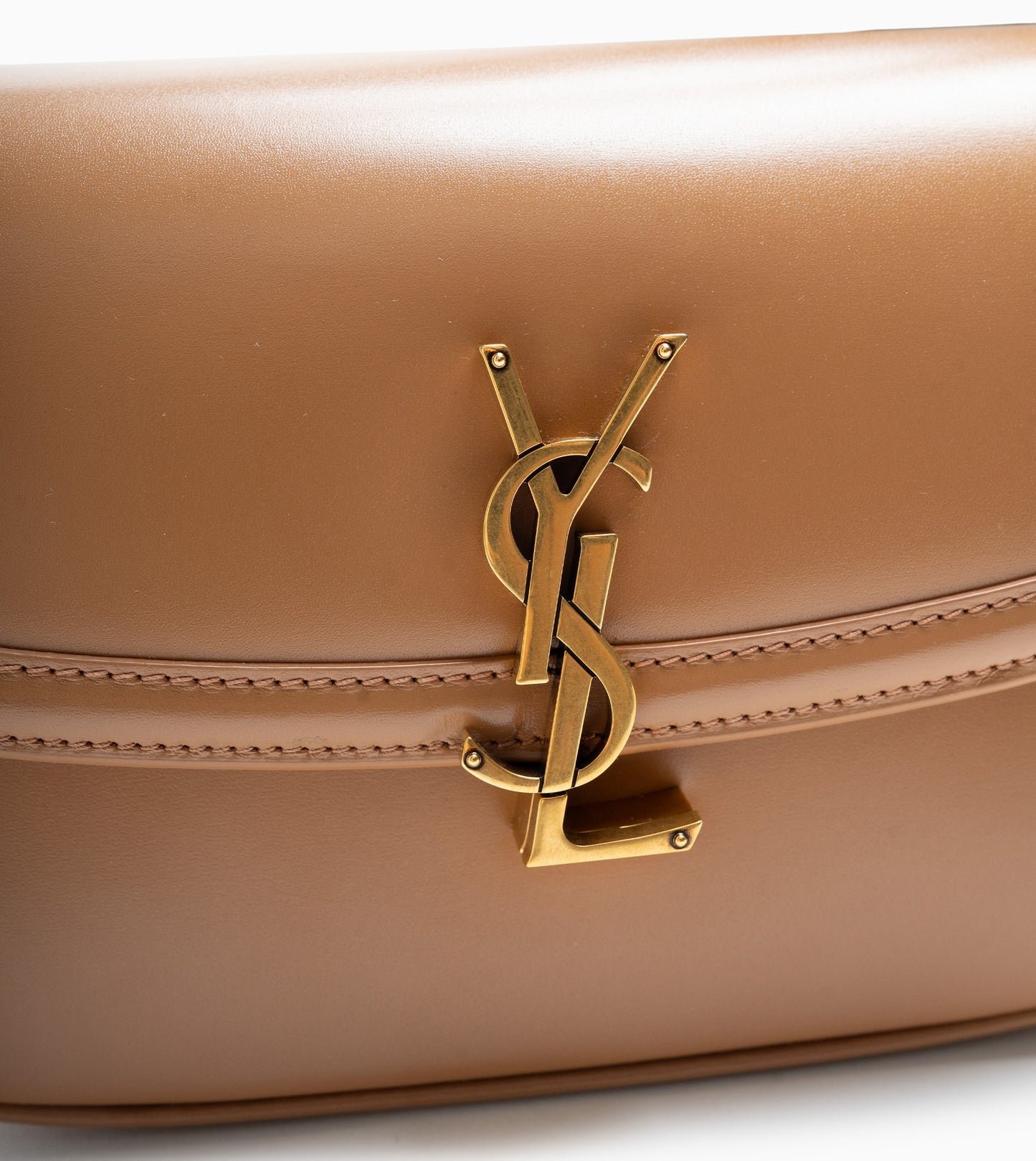 SAINT LAURENT MINI SOLFERINO CAMEL