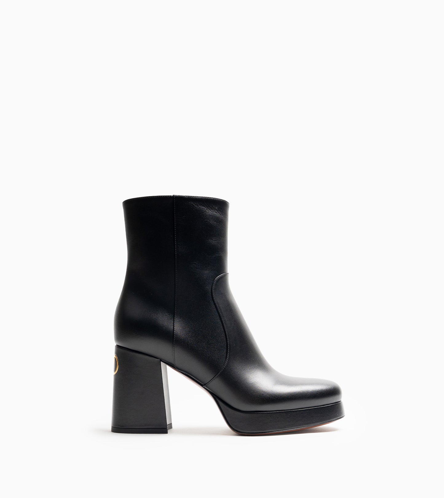 VALENTINO PLATFORM BOOTIE 90 BLACK