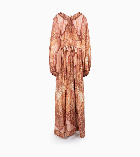 ZIMMERMANN WANDERLUST LONG SLEEVE DRESS