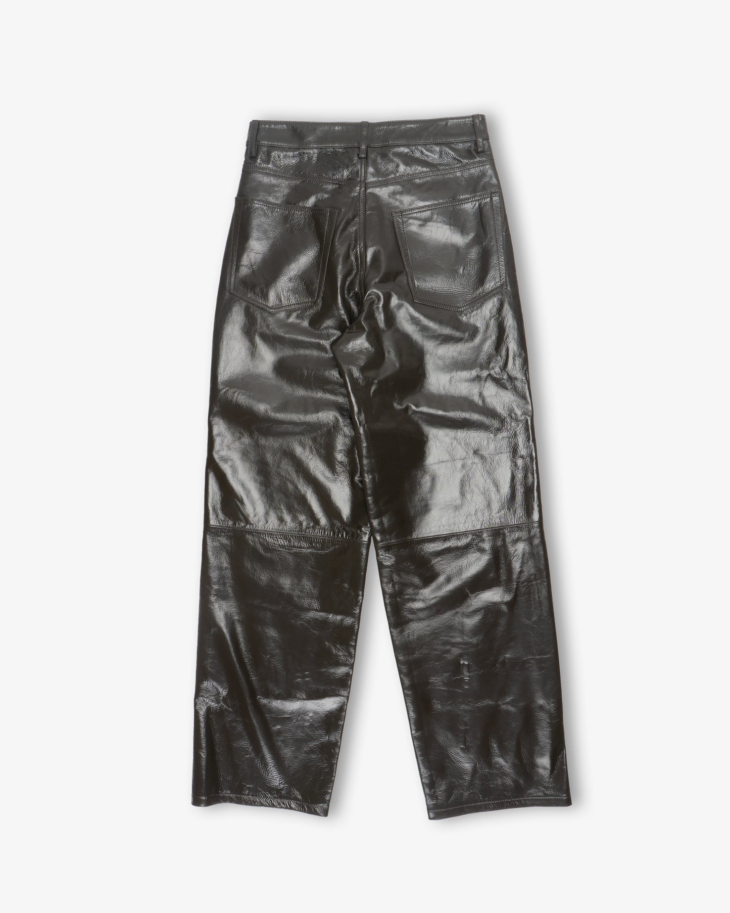 RÓHE Bruun Lacquer Baggy Trousers Soil