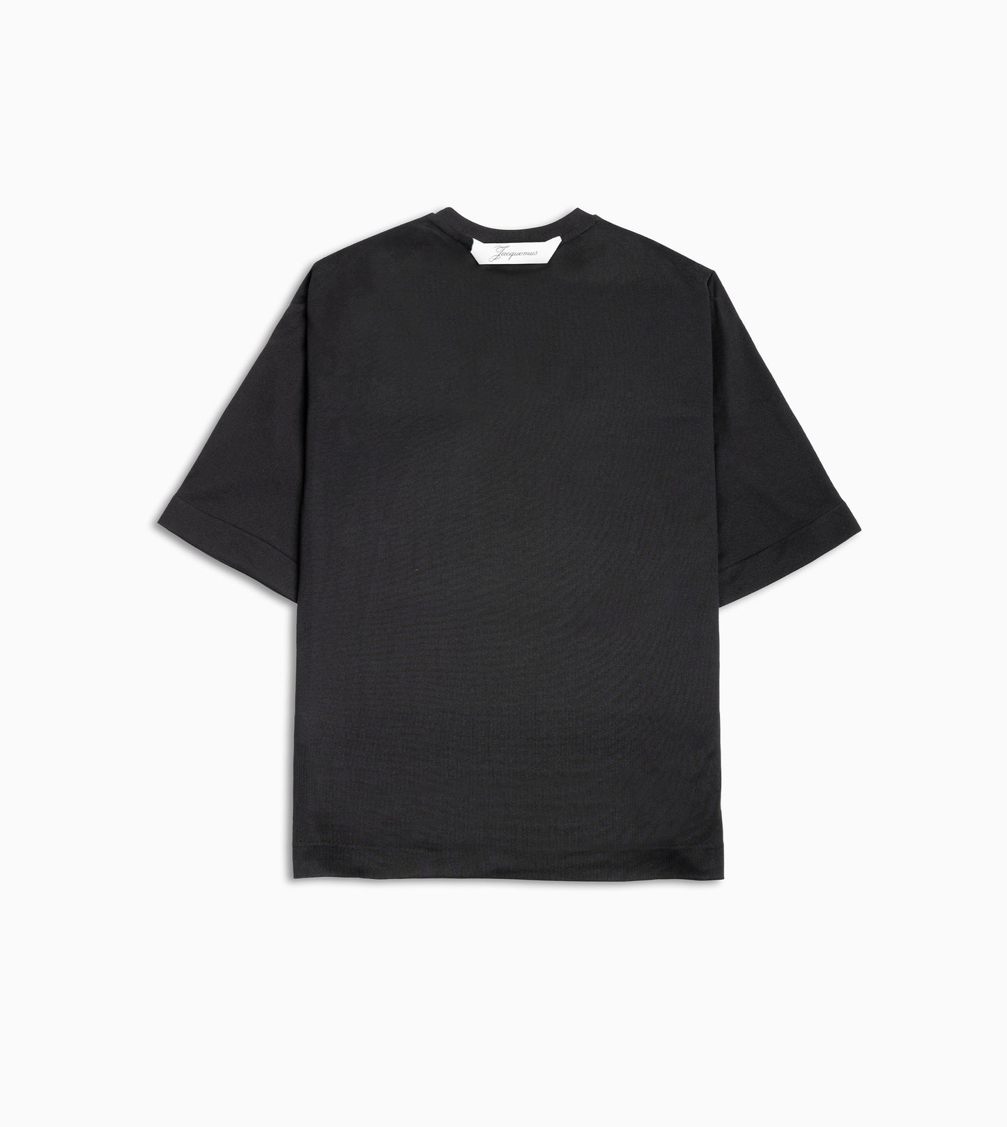 JACQUEMUS Le TShirt Rond Carre Black