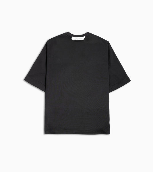 JACQUEMUS Le TShirt Rond Carre Black