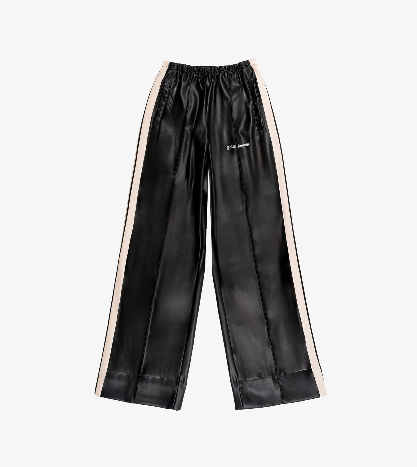 PALM ANGELS Leather Effect TRK Loose Pant