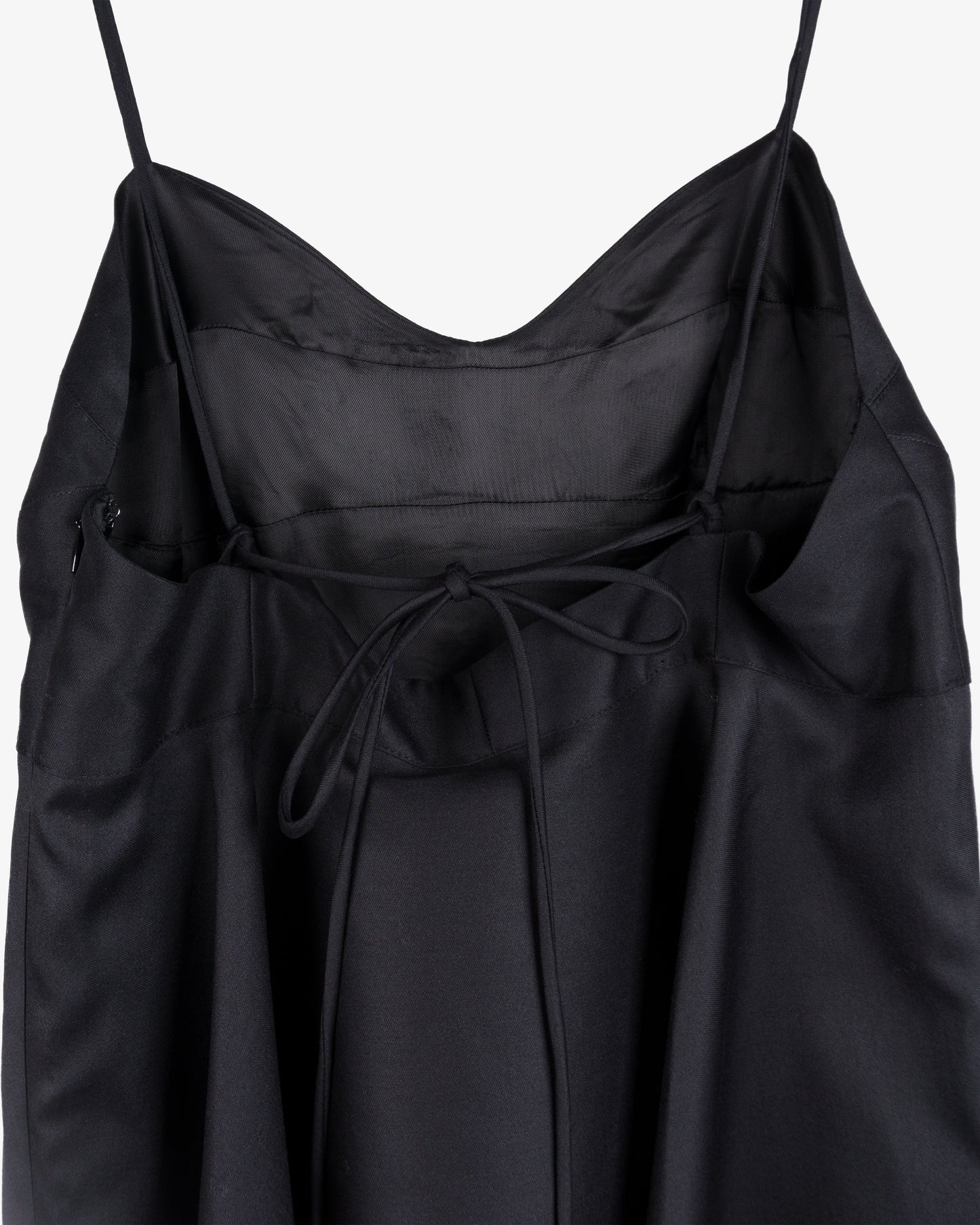 RÓHE Bustier Peplum Top Black