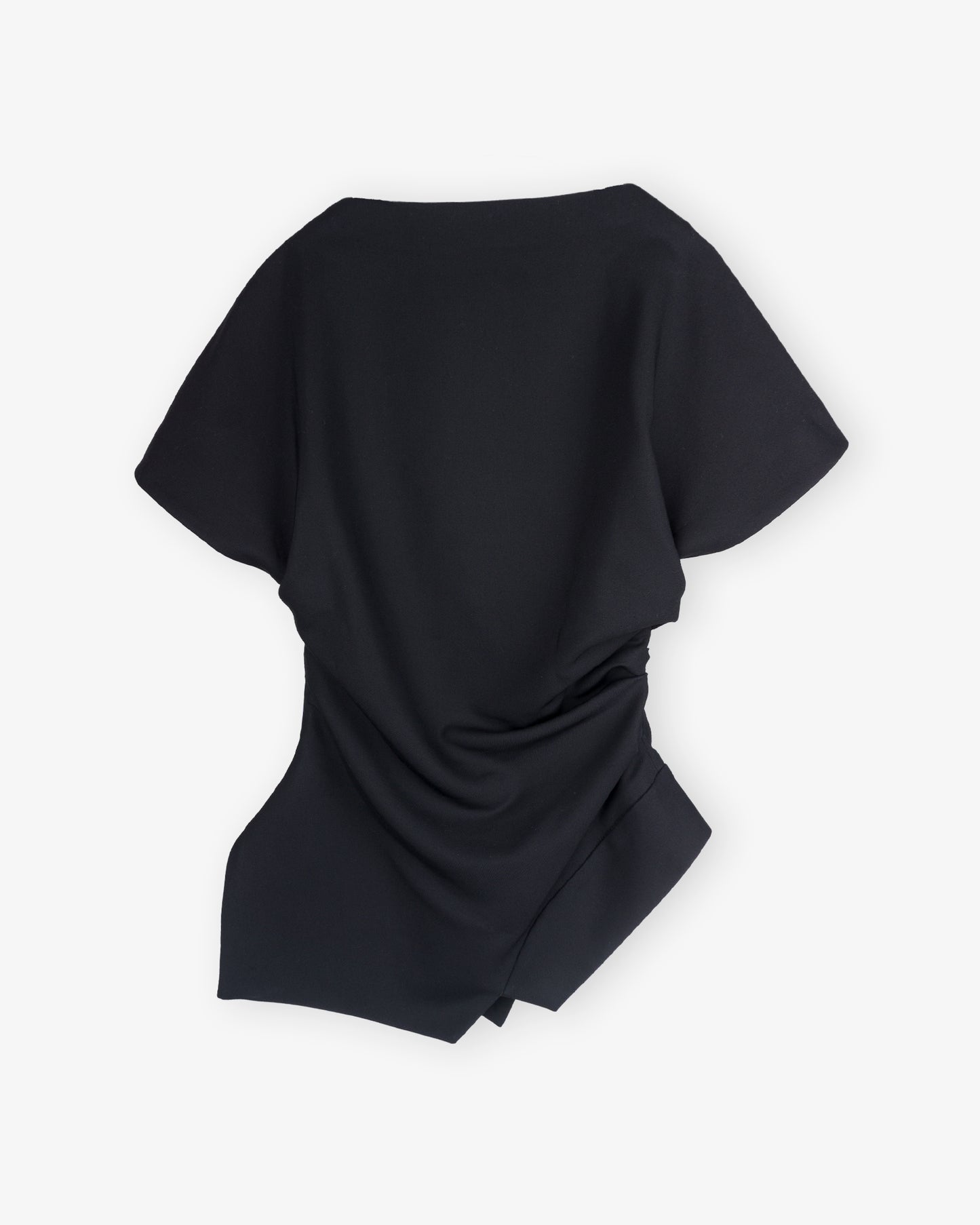 ROHE Draped Lapel Top
