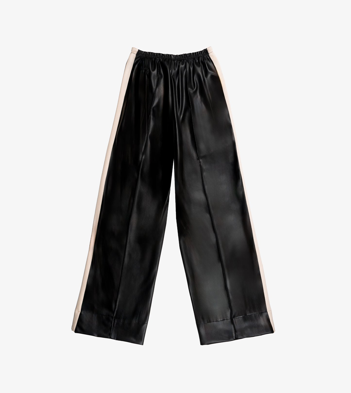 PALM ANGELS Leather Effect TRK Loose Pant