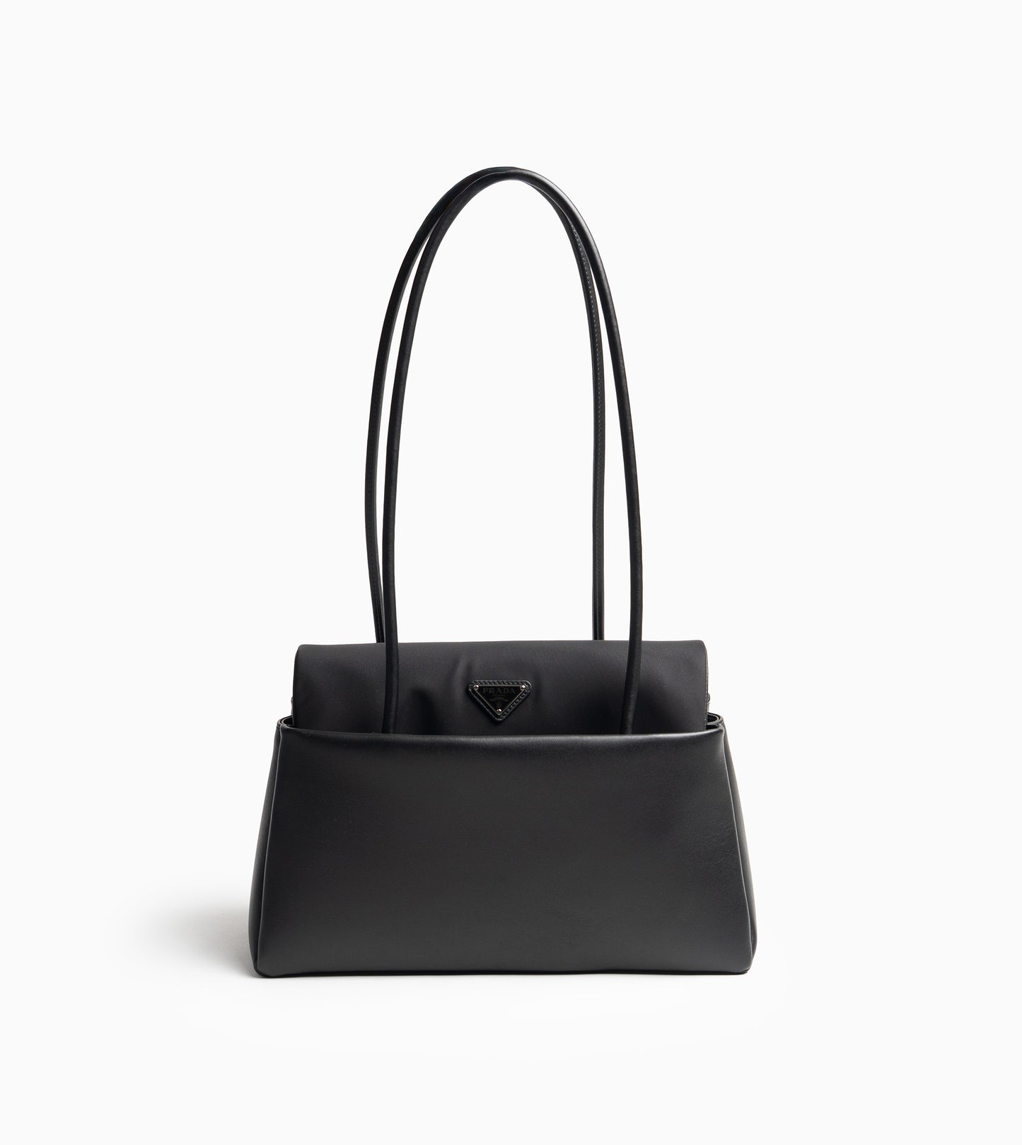 PRADA Prada Passage Medium leather handbag Black