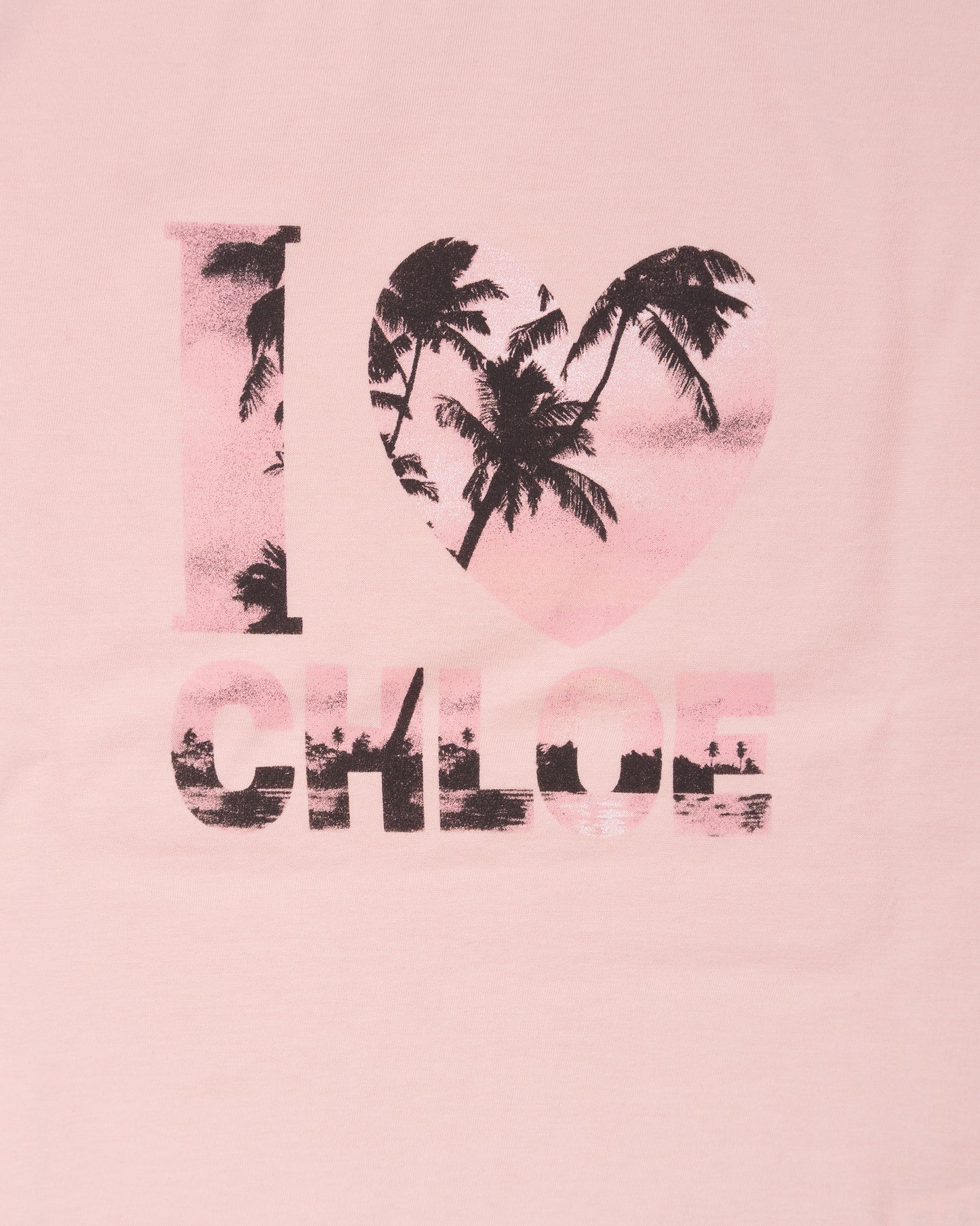 CHLOÉ New Bay Tee Desert Rose
