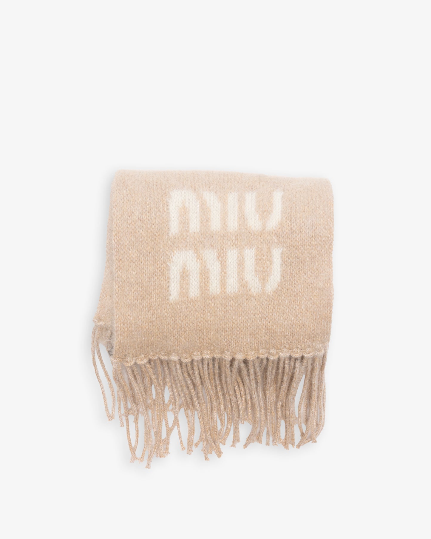 MIU MIU Scarf Naturale