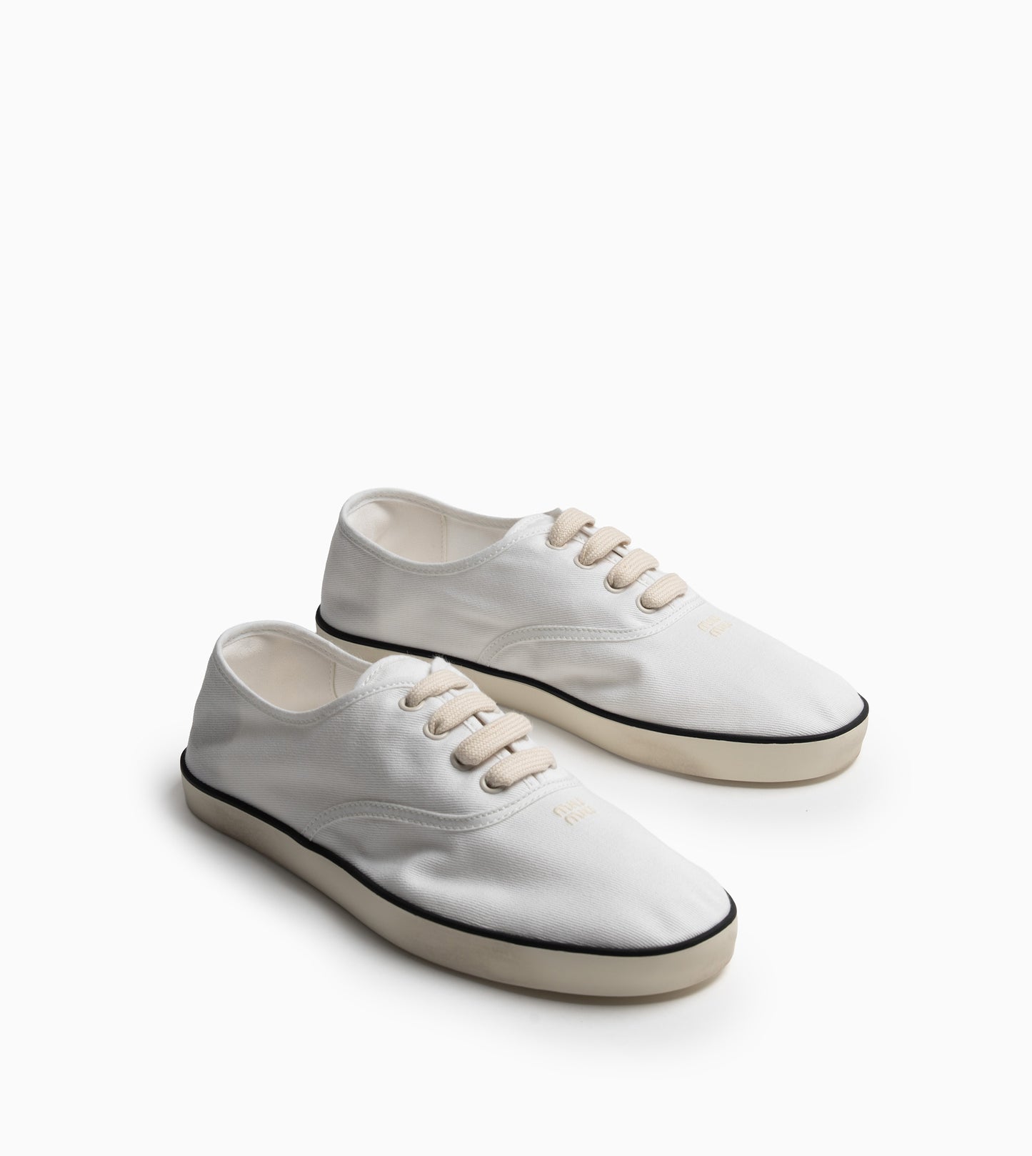 MIU MIU Drill Shoes White
