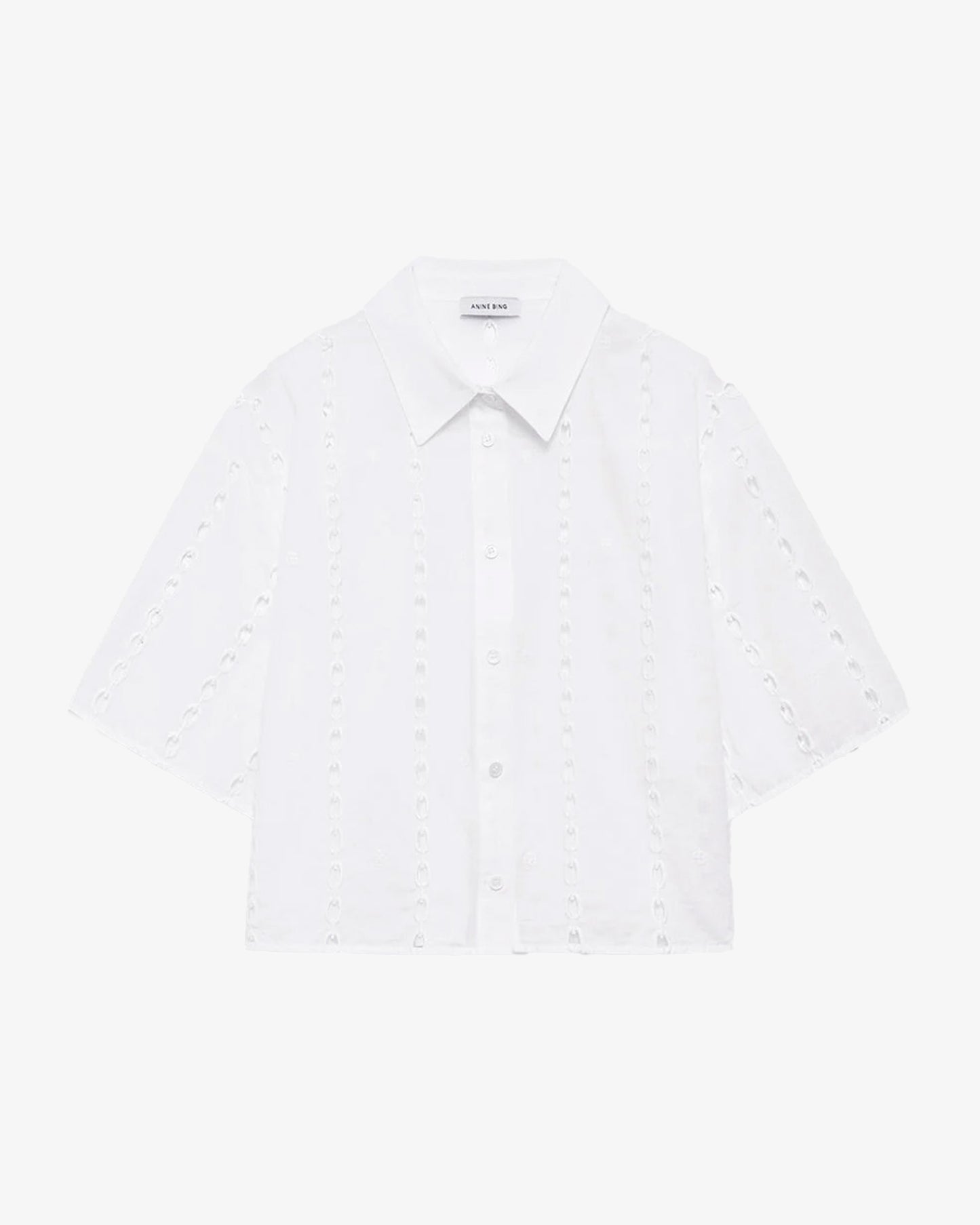 ANINE BING Lincoln Shirt White