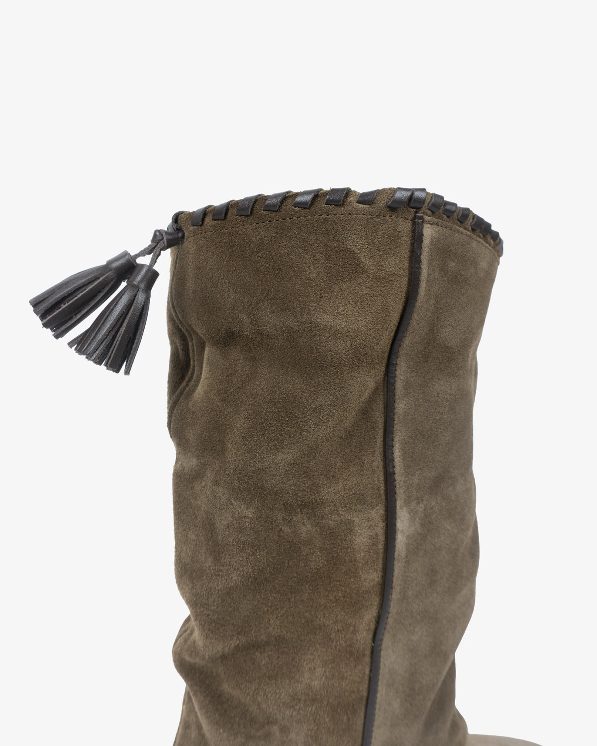 ISABEL MARANT SUEDE BRONZE BOOTIE
