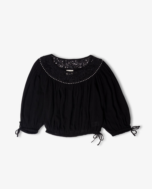 ISABEL MARANT Nelida Top Black