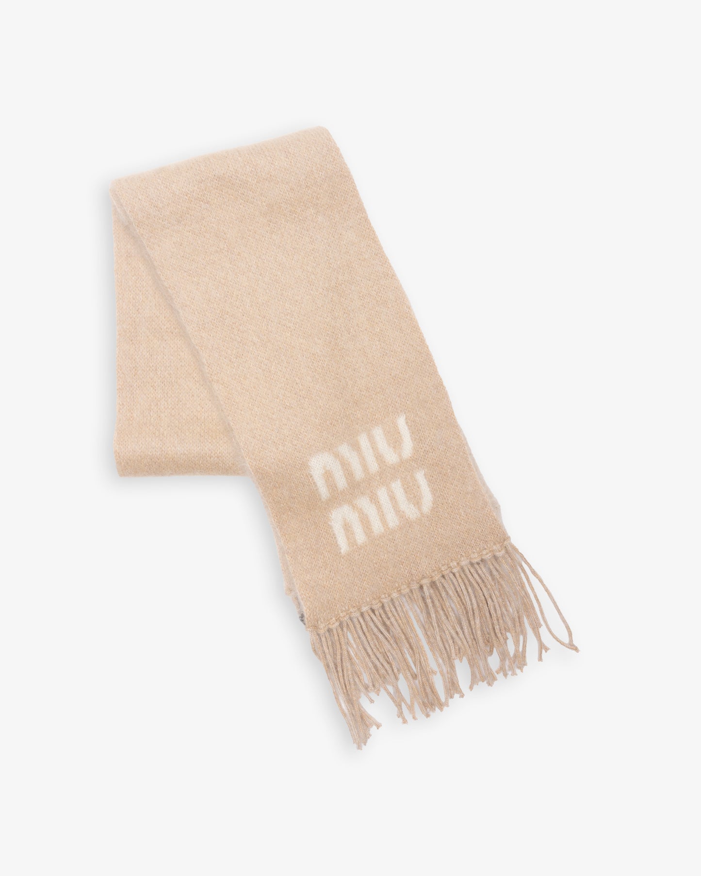 MIU MIU Scarf Naturale
