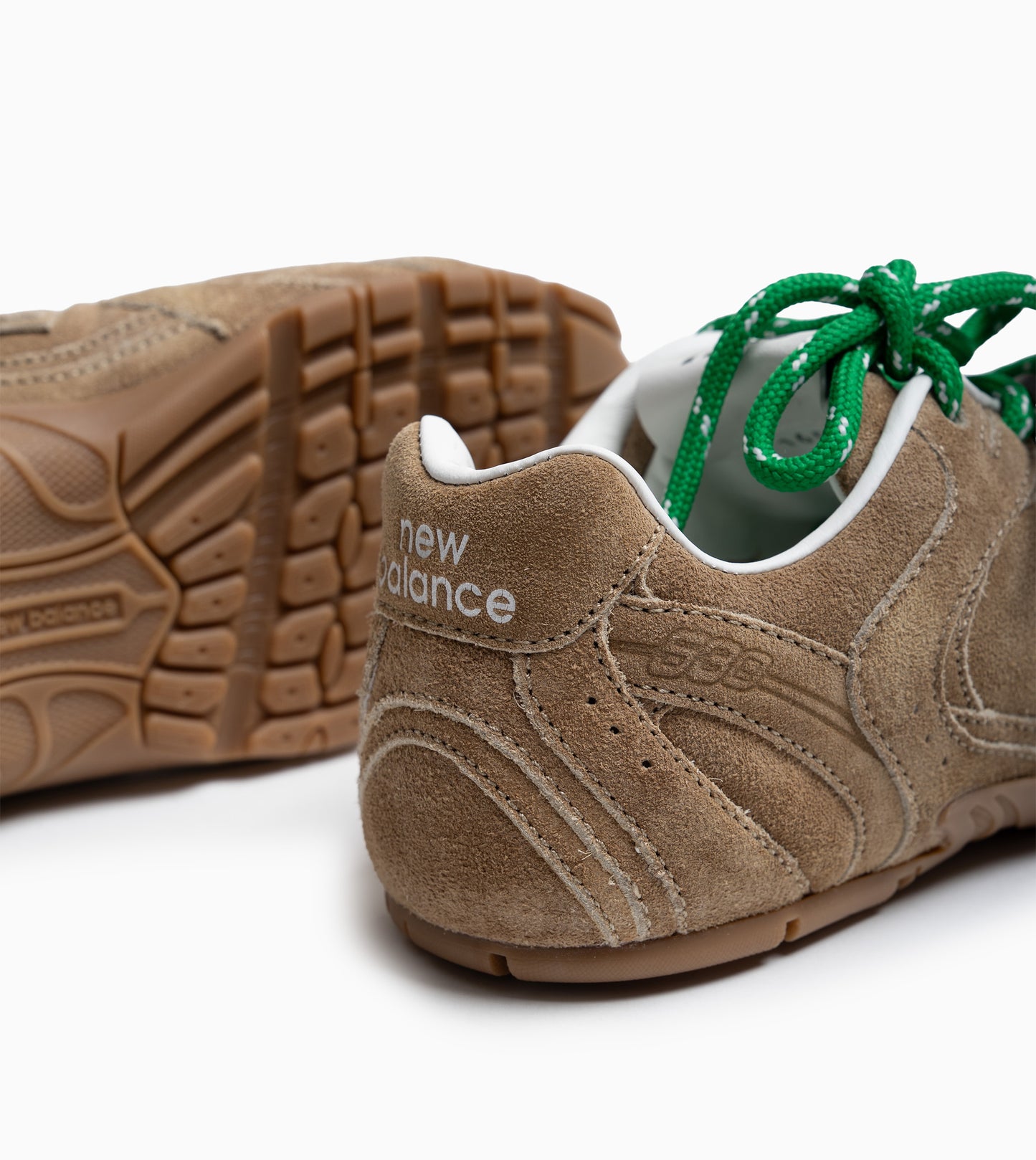 MIU MIU NB SNEAKER SCAMOSCIATO ECRU