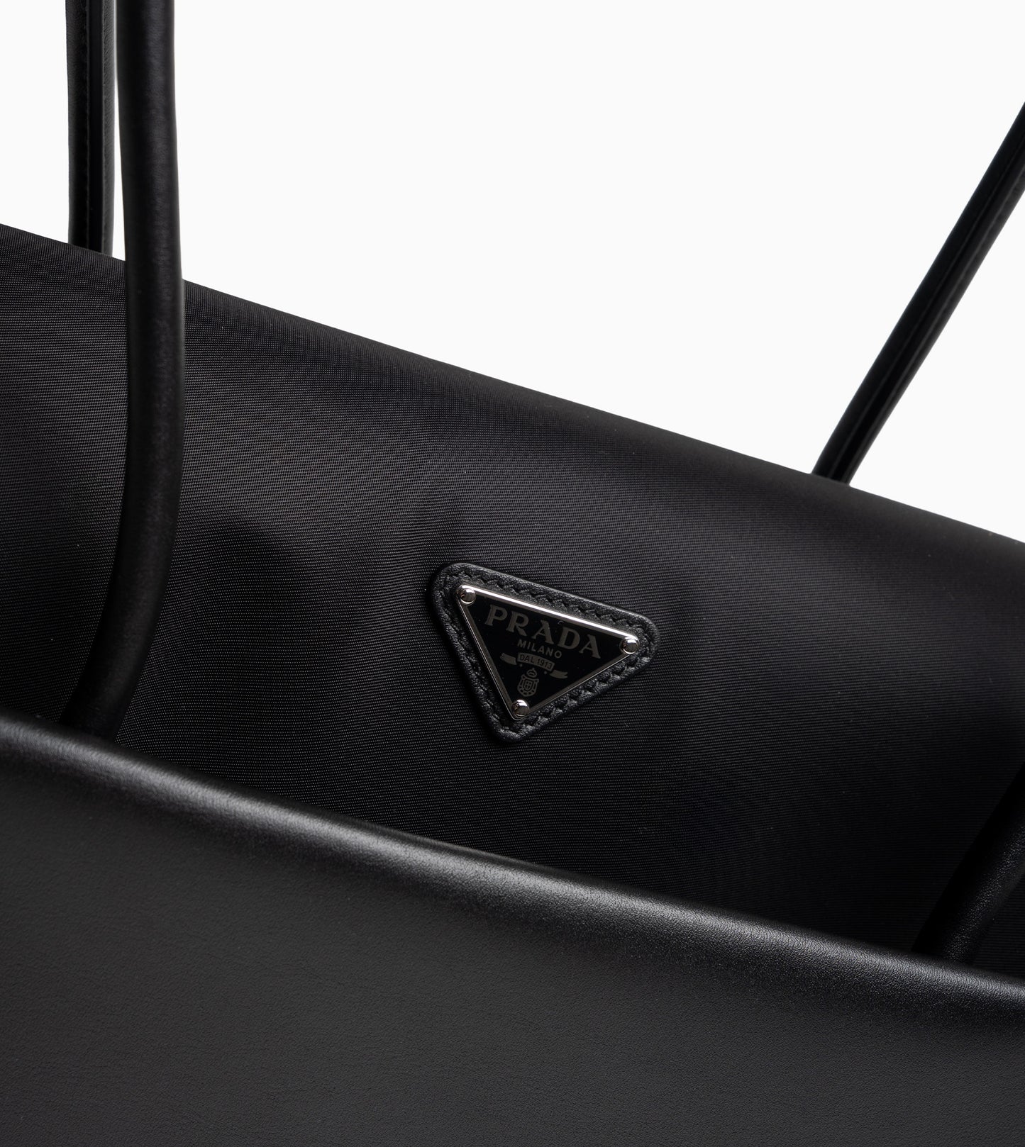 PRADA Prada Passage Medium leather handbag Black