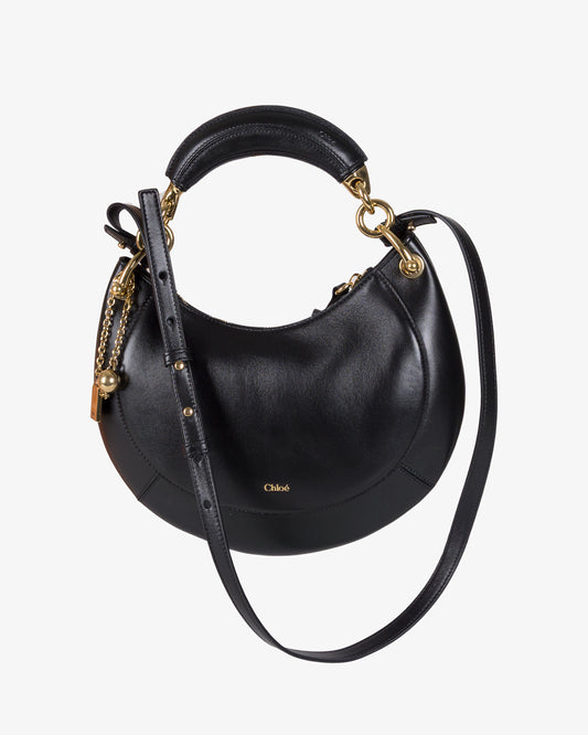 CHLOÉ S921 Banana Bag Black