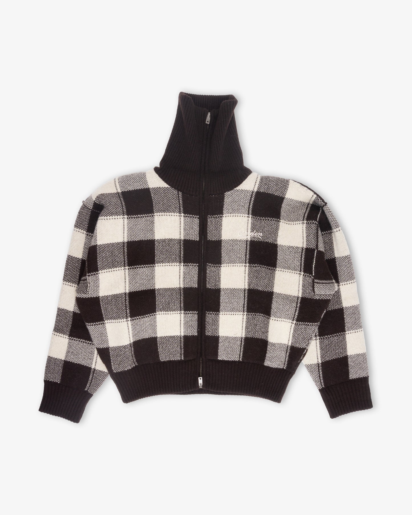 GOLDEN GOOSE Journey´s W´s Knit Bomber Rachelle Wool Check Jacquard