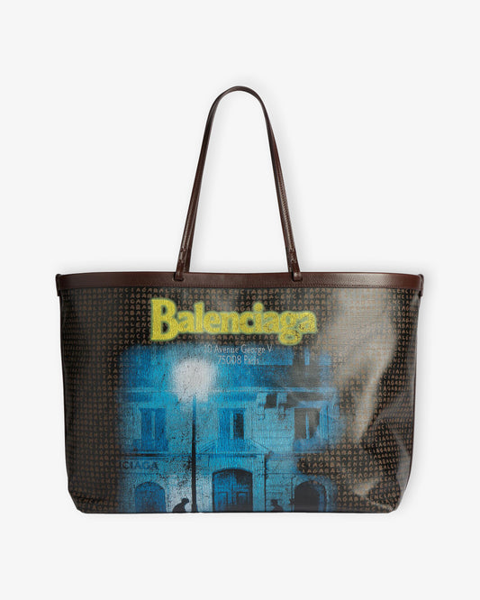 BALENCIAGA Bag with Det. Pochette Black / L Addr Yellow
