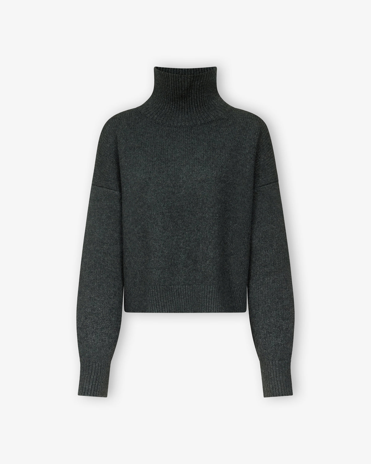LOU LOU Jonah Turtleneck Sweater Charcoal