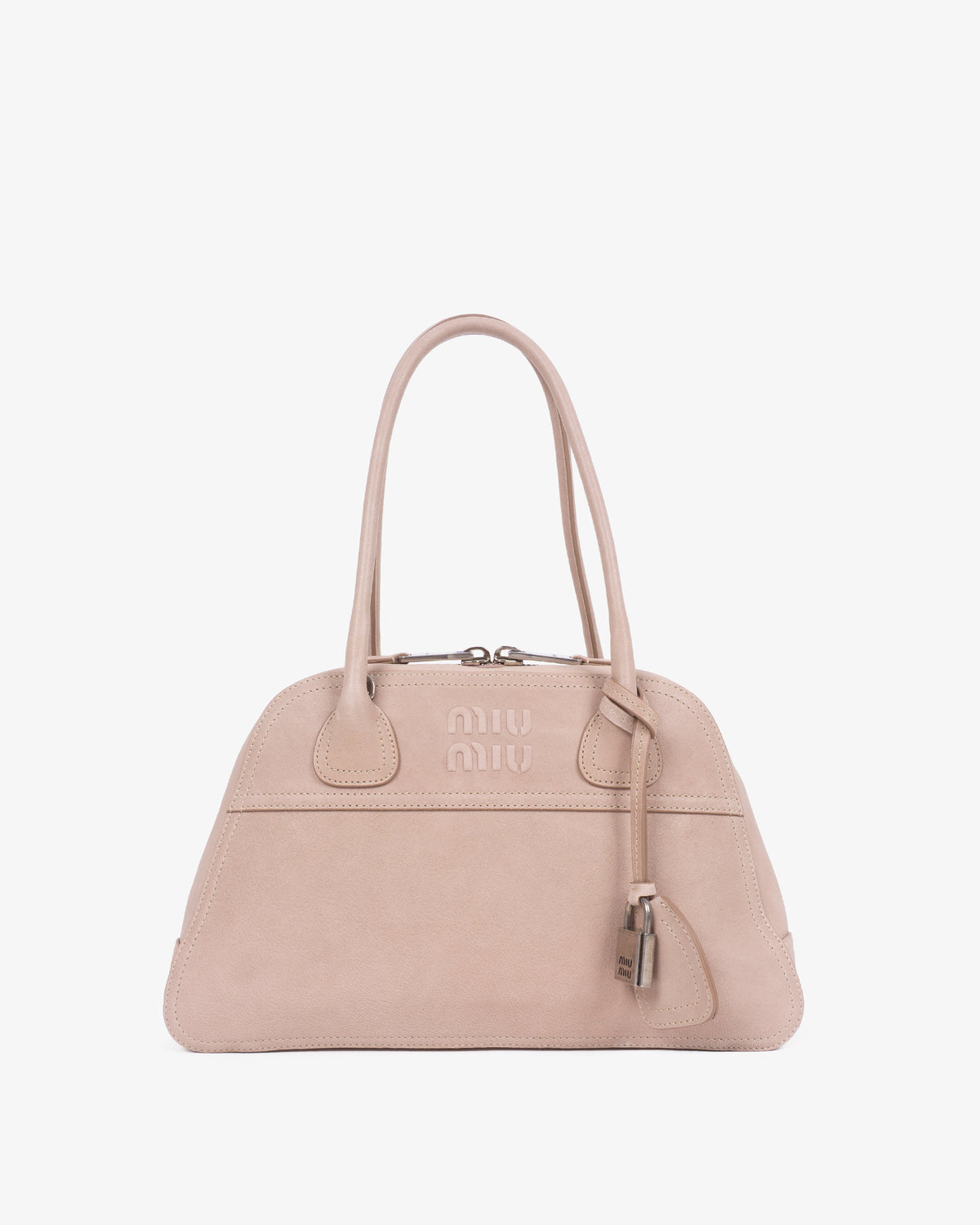 MIU MIU Vivant Nappa Bag Opale
