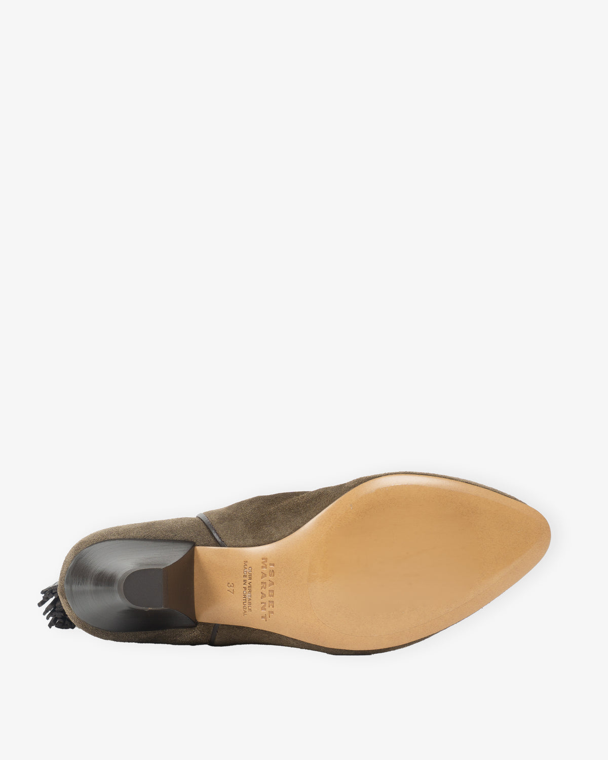ISABEL MARANT SUEDE BRONZE BOOTIE