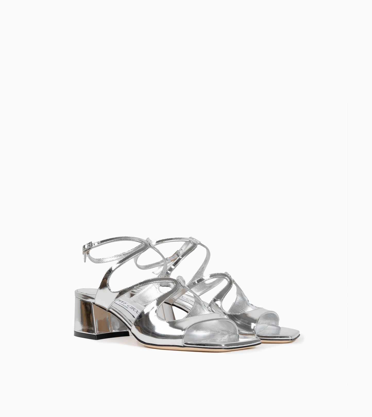 JIMMY CHOO- Azilia 45 Single Sole Sandal S