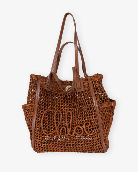 CHLOÉ S906 Iconic Bag Clay Brown