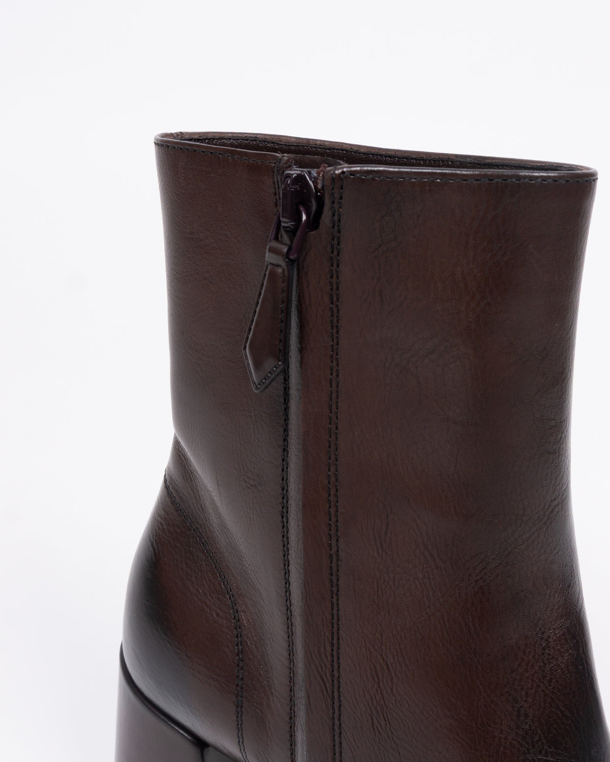 MIU MIU Ankle Boots Moro & Black