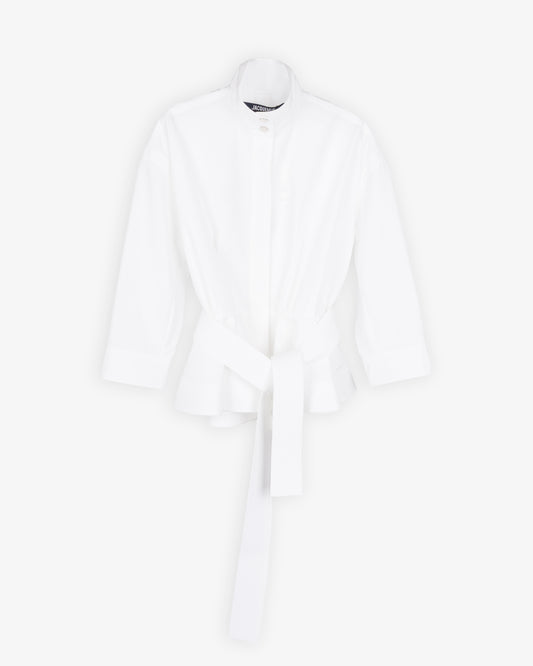 JACQUEMUS La Veste Cabana White