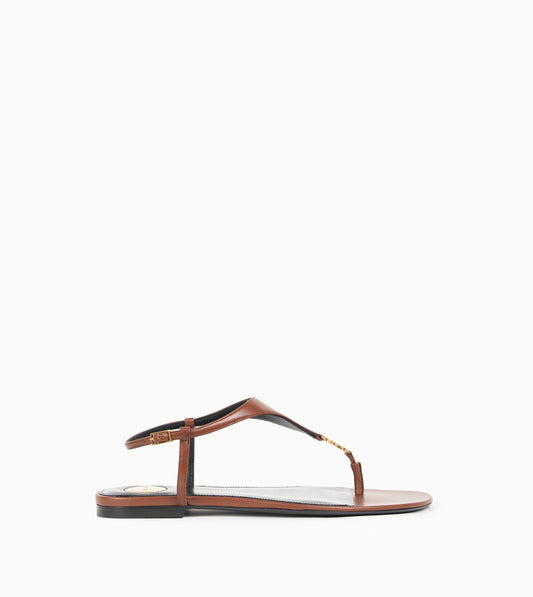 SAINT LAURENT- Flat Sandal