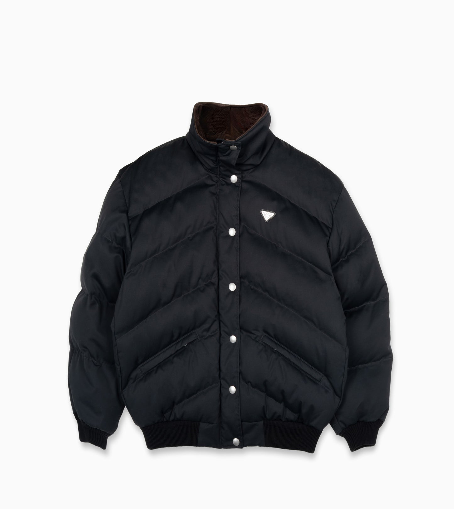 PRADA POPELINE COMPACT DOWN JACKET
