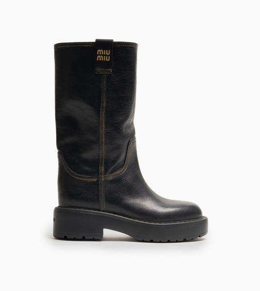 MIU MIU- Ankle Boots