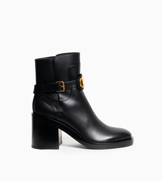 VALENTINO VLOGO BOOTIE  BLACK
