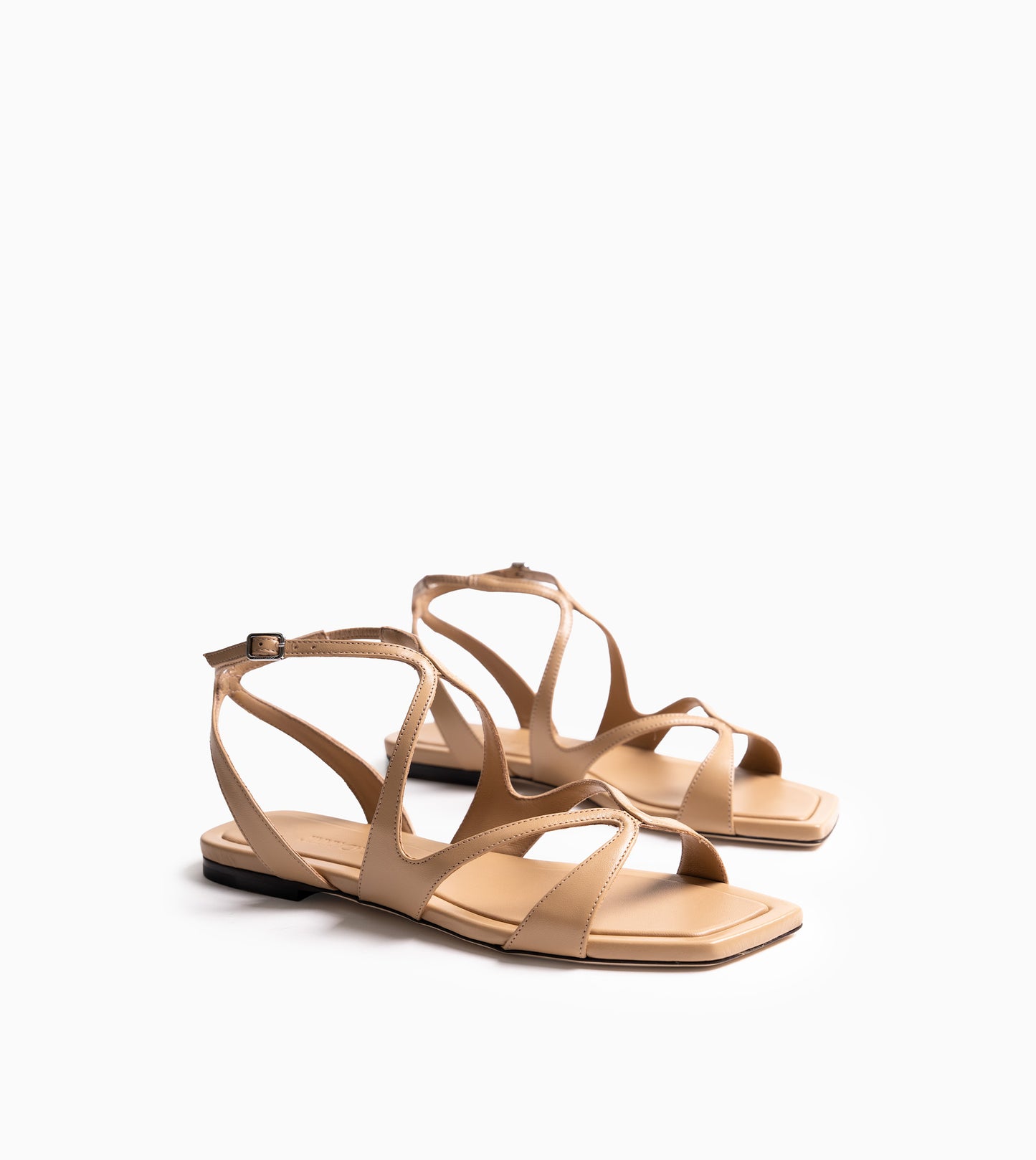JIMMY CHOO Ayla Flat Nappa