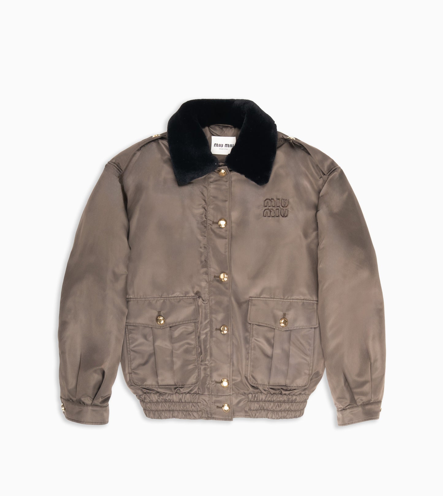 MIU MIU Outerwear Jacket Caffe